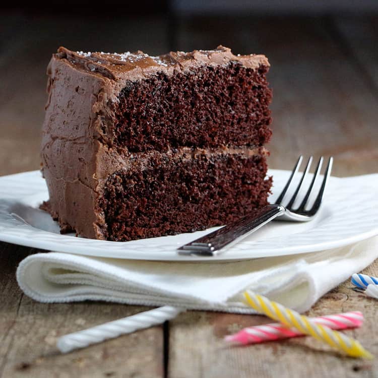 One-Pan Double Chocolate Cake.