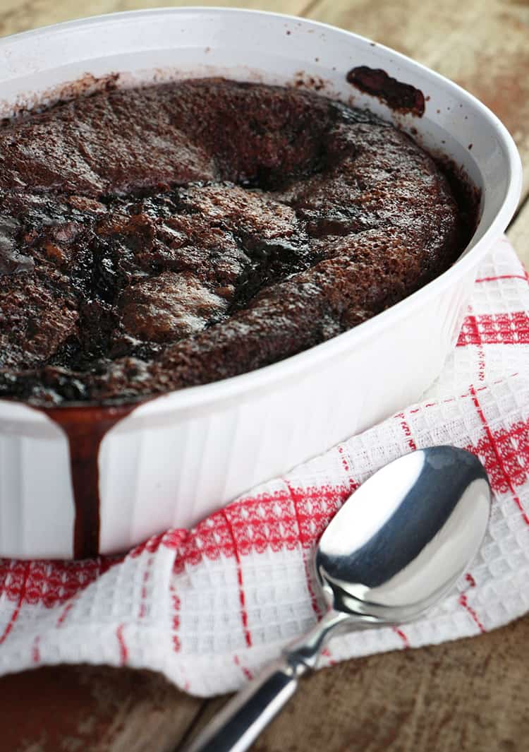Hot-Fudge-Pudding-Cake-out-of-oven