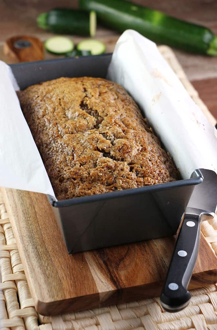 Zucchini Bread with Chocolate Chips_3