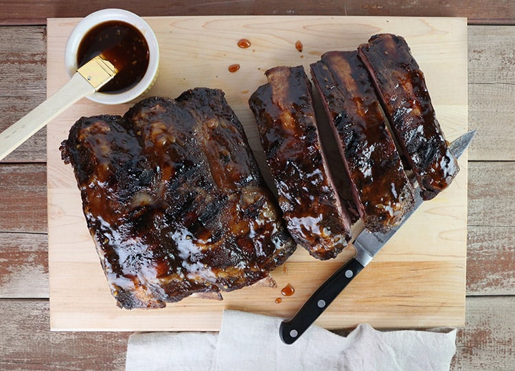BBQ Beef Ribs with Spicy Pineapple Rum Sauce_8