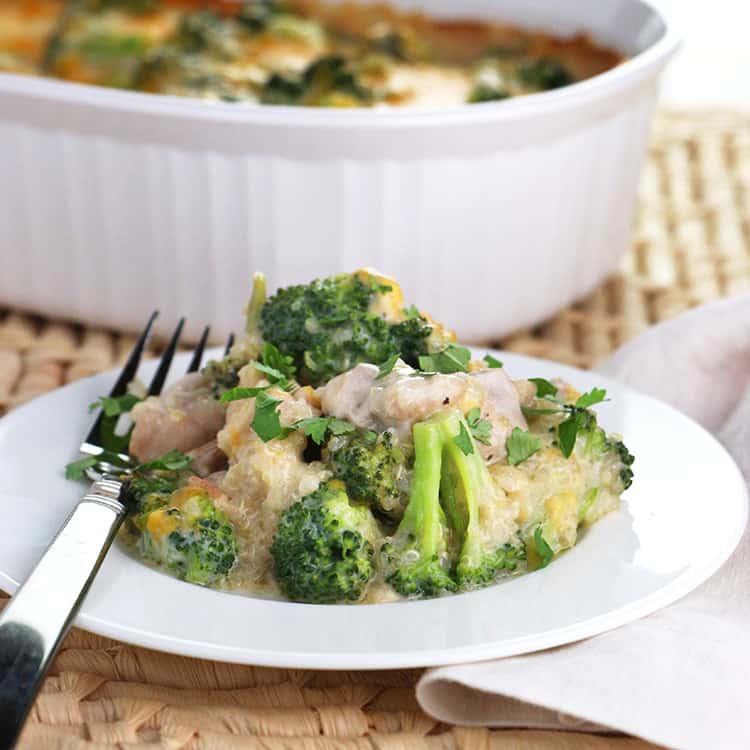 Chicken, Quinoa and Broccoli Casserole_3