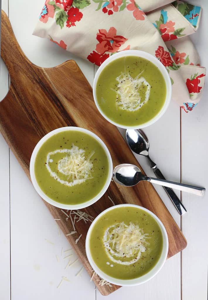 Creamy (no cream) Asparagus Soup