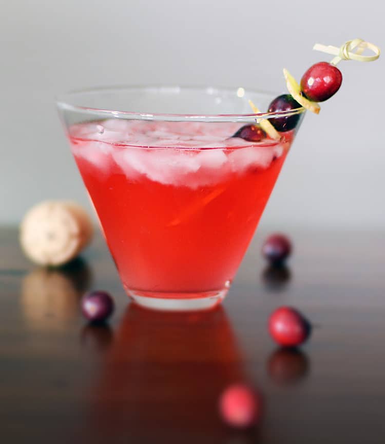 Cranberry Gin Sparkler