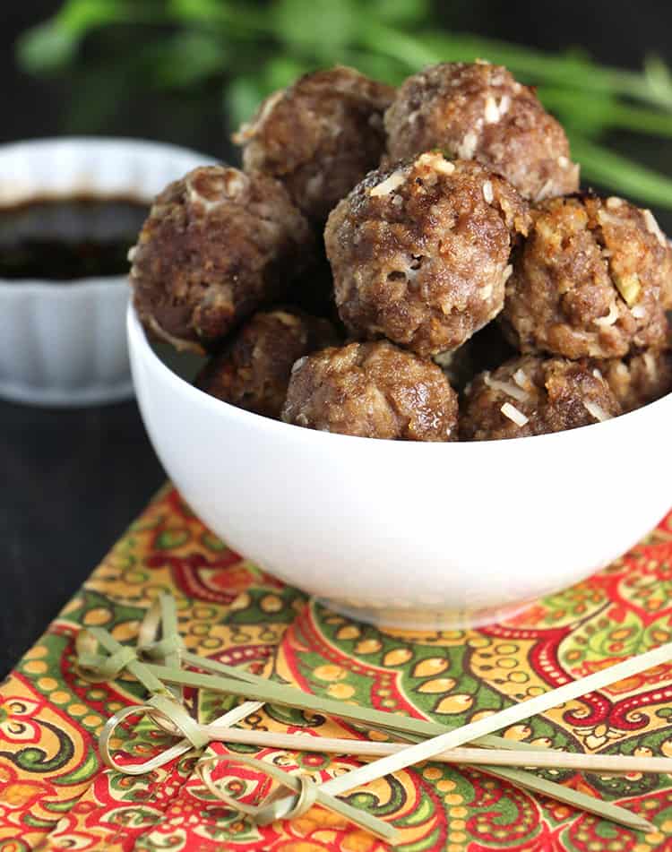 Thai Beef Meatballs