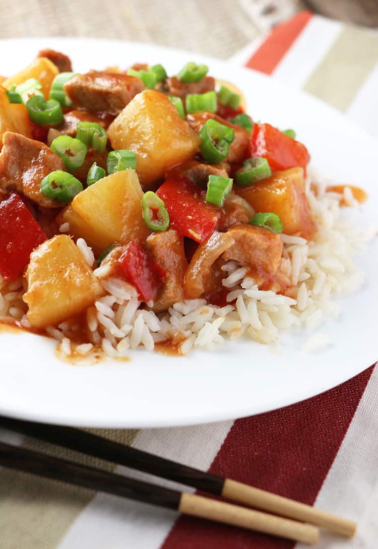 Slow Cooker Sweet & Sour Chicken_4