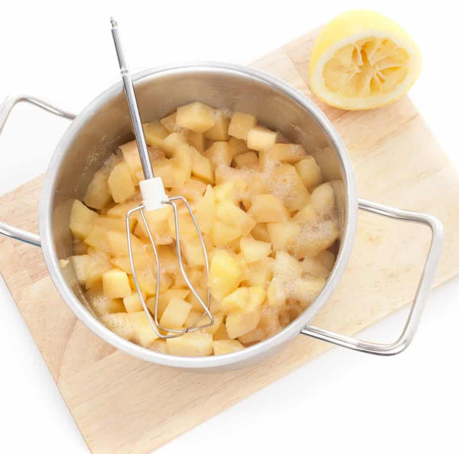 Applesauce Spice Cake with Maple Glaze