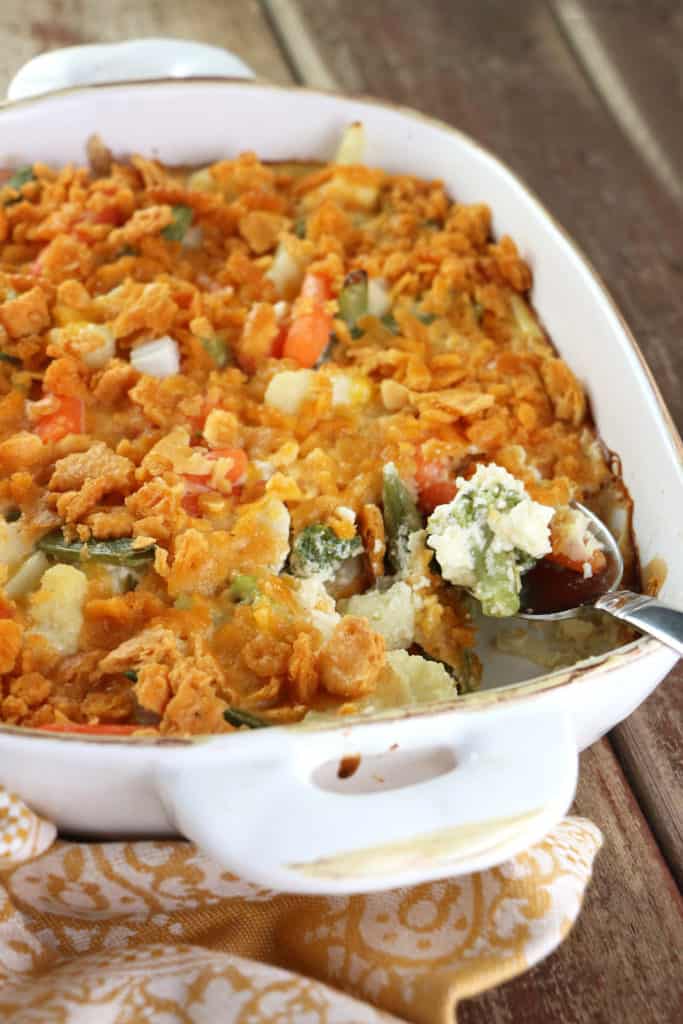 Weeknight Veggie Casserole - Eat In Eat Out