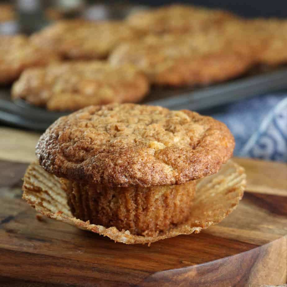 Carrot, Pineapple & Walnut Muffins - Eat In Eat Out