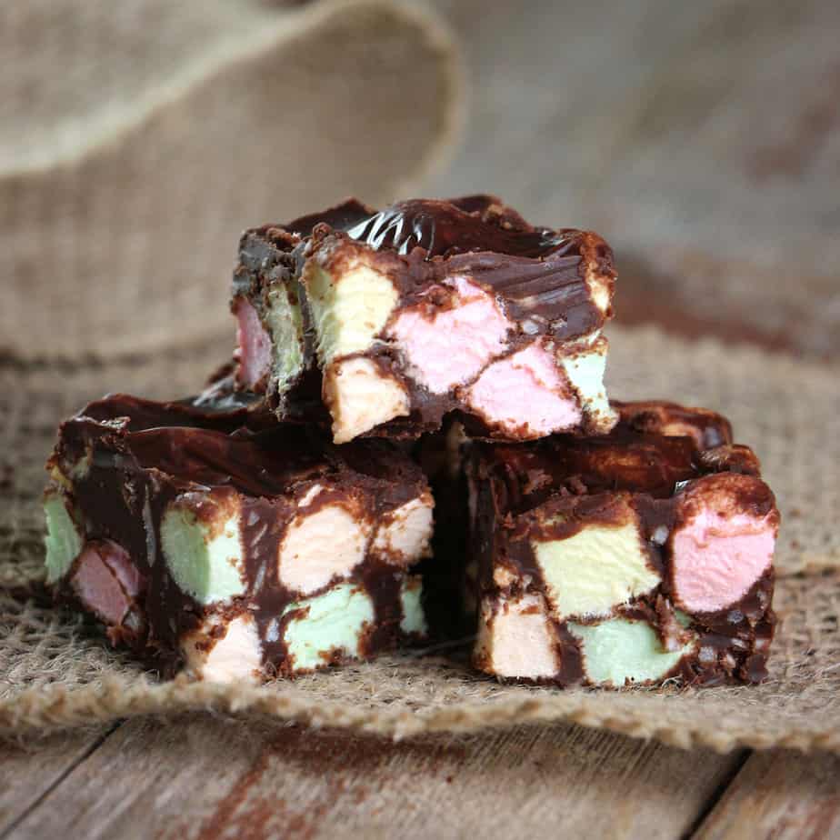 Fudgy Marshmallow Squares Eat In Eat Out