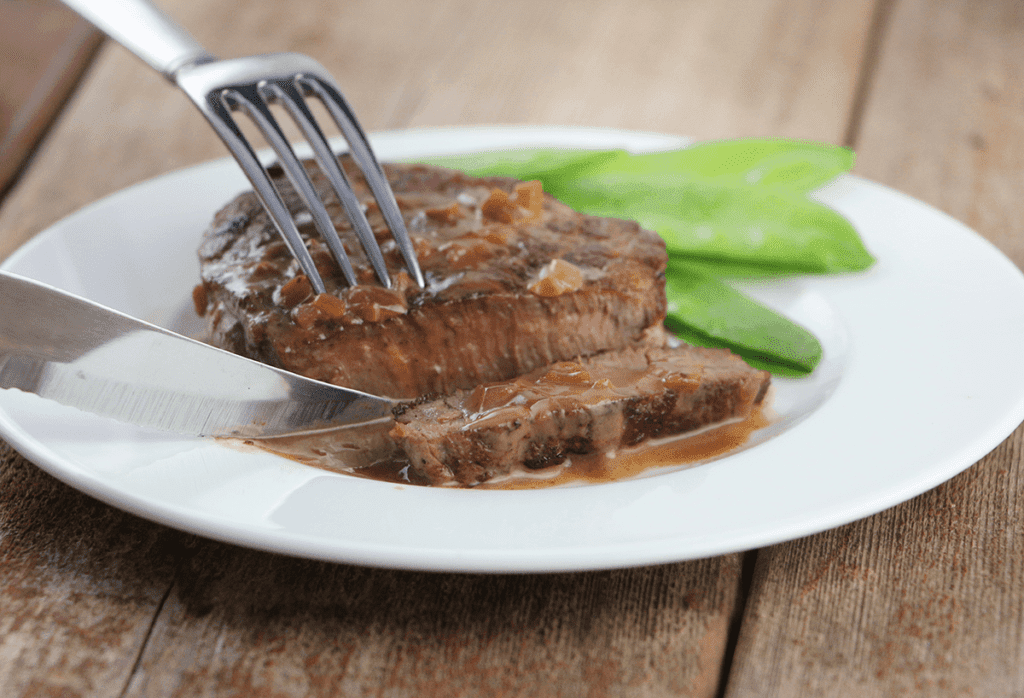 PanSeared Bistro Steak with Simple Pan Sauce Eat In Eat Out
